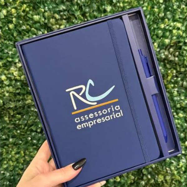Caderno personalizado RC Assessoria Empresarial