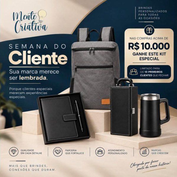 Semana do Cliente: kit especial